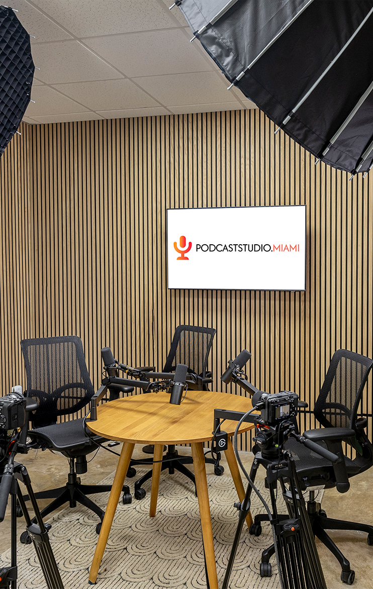 Podcast Studio Miami - Studio 2